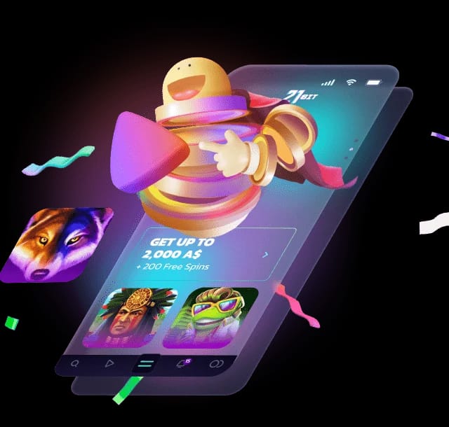 21Bit Casino mobile app interface Australia